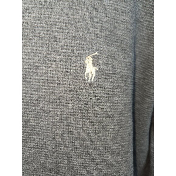 Ralph Lauren Polo Thermal Long Sleeve Crew Neck Sweater Large - Picture 5 of 6